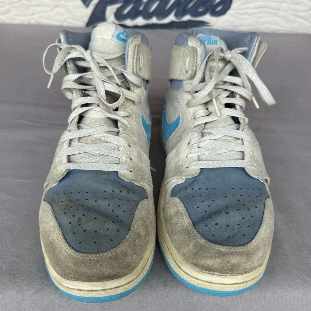 Size‎ 12 - Air Jordan 1 Zoom Comfort 2 High Dark Powder Blue